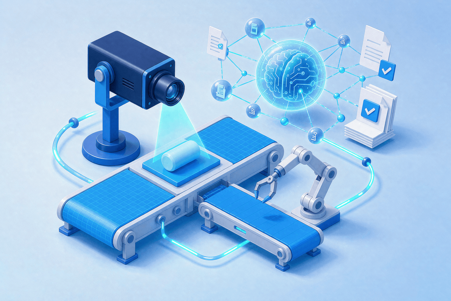 AI 视觉质检与知识库智能体